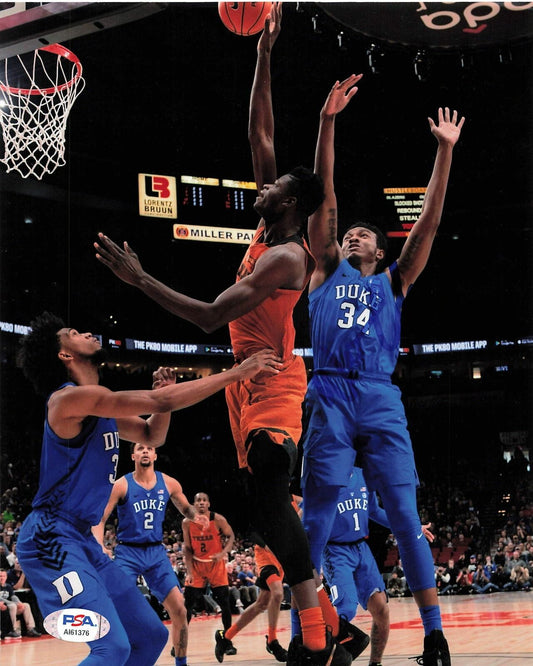 Wendell Carter Jr. signed 8x10 Photo PSA/DNA Duke Autographed Bulls