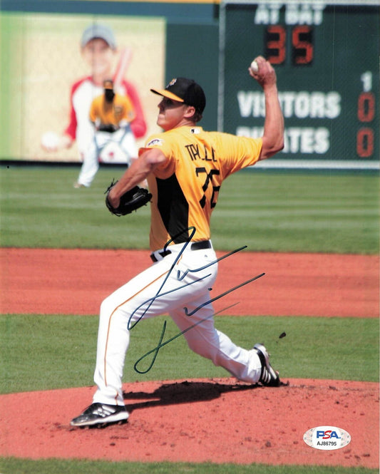 JAMESON TAILLON signed 8x10 photo PSA/DNA Pittsburgh Pirates Autographed