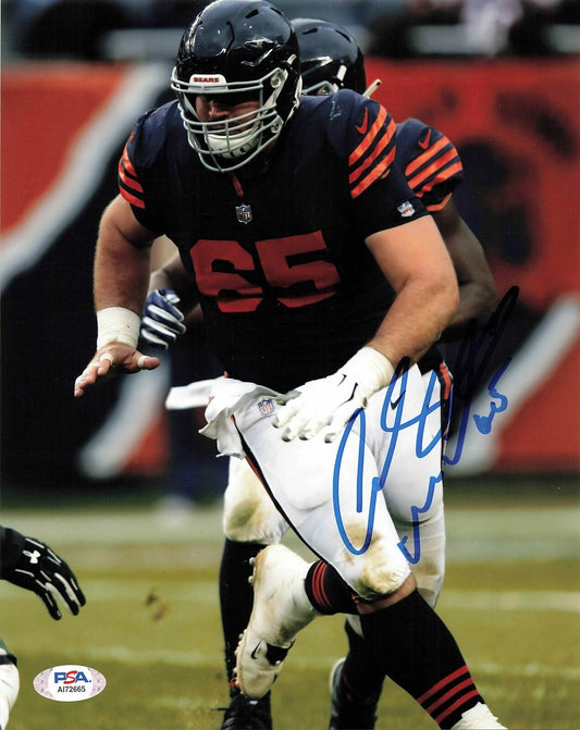 CODY WHITEHAIR Signed 8x10 photo PSA/DNA Chicago Bears Autographed