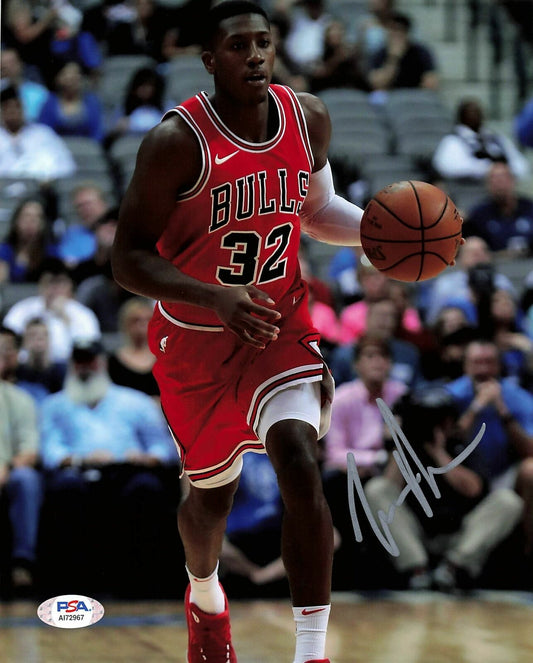 KRIS DUNN signed 8x10 photo PSA/DNA Chicago Bulls Autographed