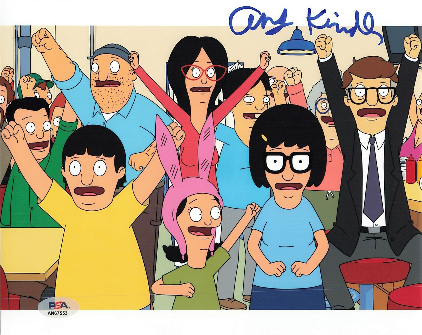 Andy Kindler signed 8x10 photo PSA/DNA Autographed Actor Bob's Burgers