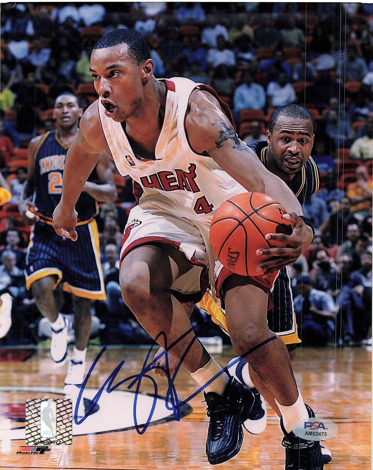 Caron Butler signed 8x10 photo PSA/DNA Miami Heat Autographed