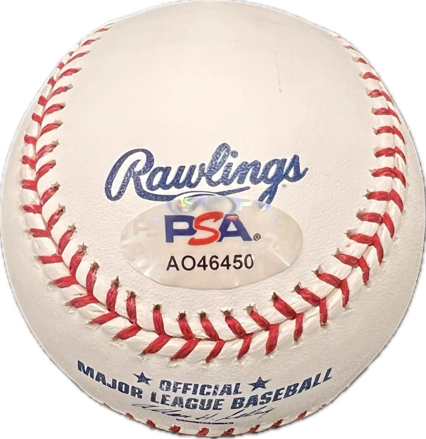 JESSE CRAIN Signed Rawlings Baseball MLB PSA Twins Autographed