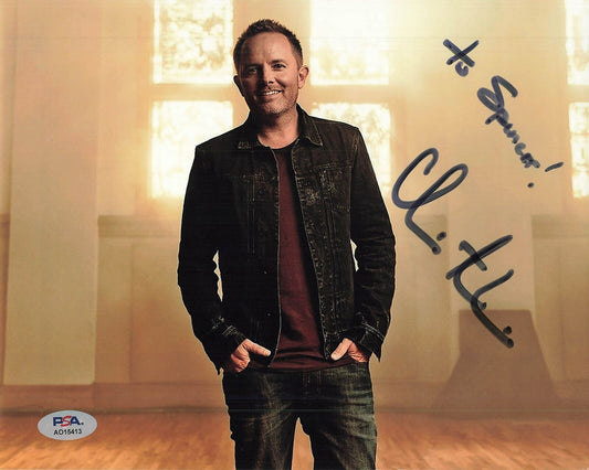 Chris Tomlin signed 8x10 photo PSA/DNA Autographed Musician