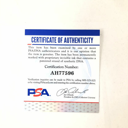 Elizabeth Warren signed mini helmet PSA/DNA Politician autographed