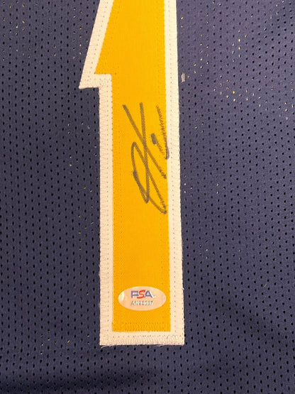 Obi Toppin signed jersey PSA/DNA Indiana Pacers Autographed