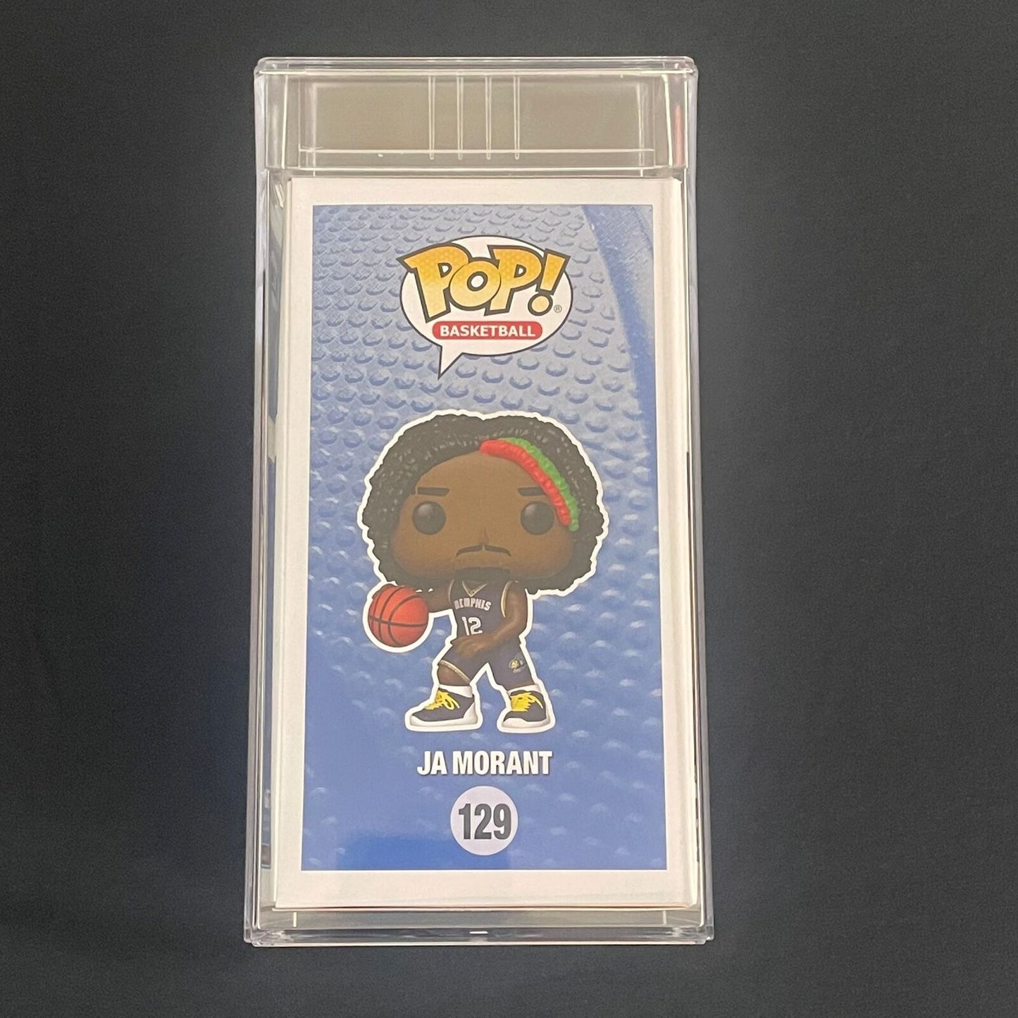 Ja Morant Funko Pop #129 PSA NM-MT 8.5 FASC Grizzlies