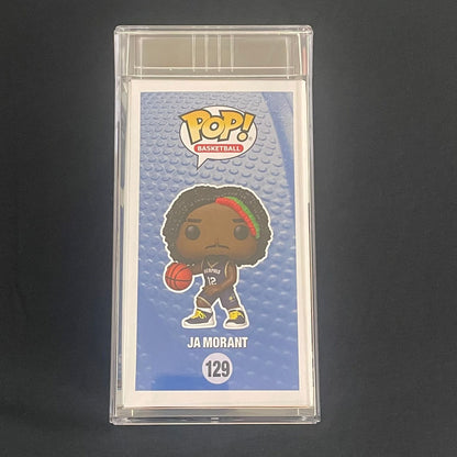 Ja Morant Funko Pop #129 PSA NM-MT 8.5 FASC Grizzlies