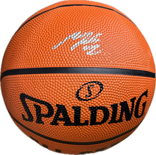 Matas Buzelis Signed Basketball PSA/DNA Autographed G-League NBA Chicago Bulls