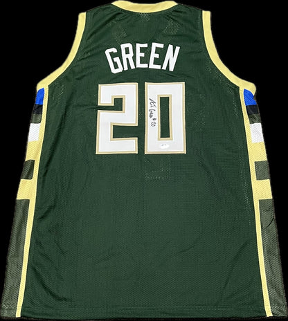 A.J. Green Signed Jersey PSA Milwaukee Bucks Autographed