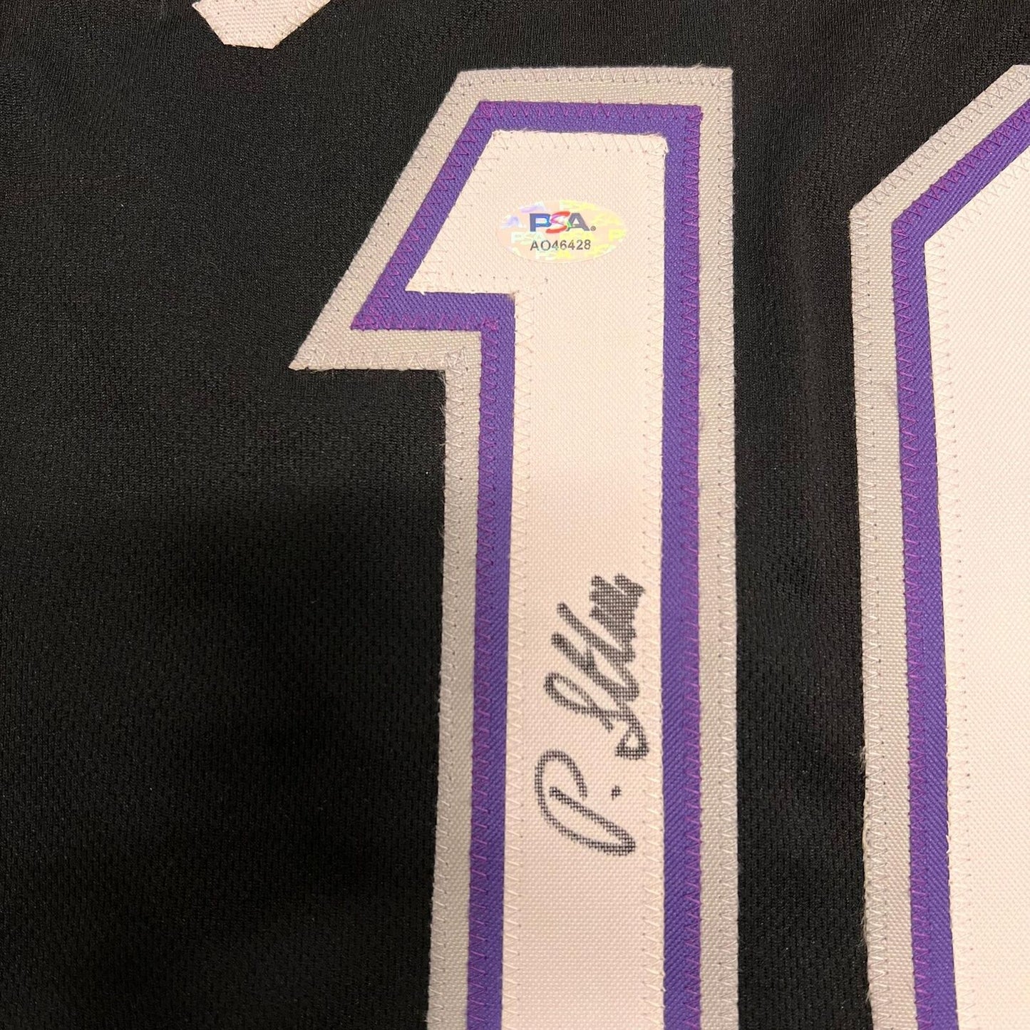 Peja Stojakovic signed jersey PSA/DNA Sacramento Kings Autographed