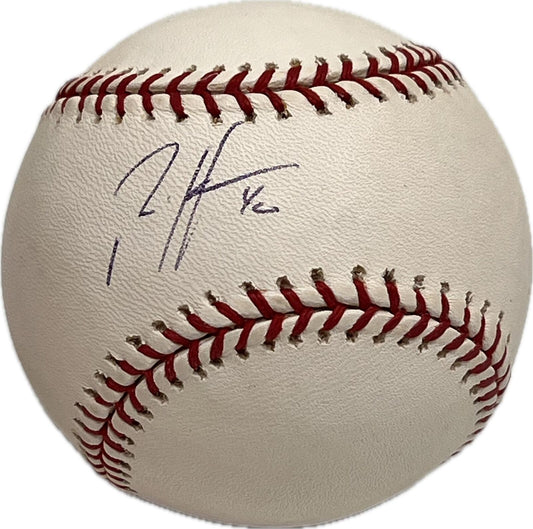 Rich Harden signed baseball PSA/DNA Oakland Athletics autographed