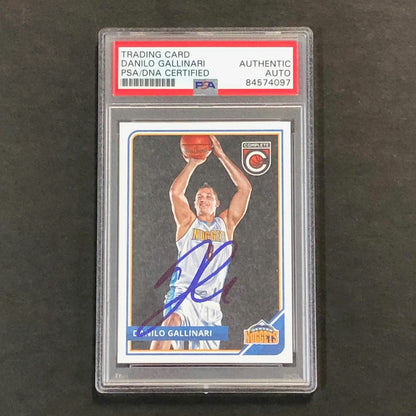 2015-16 Panini Complete #78 Danilo Gallinari Signed AUTO PSA Slabbed Nuggets