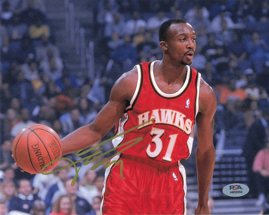 Jason Terry signed 8x10 photo PSA/DNA Atlanta Hawks Autographed