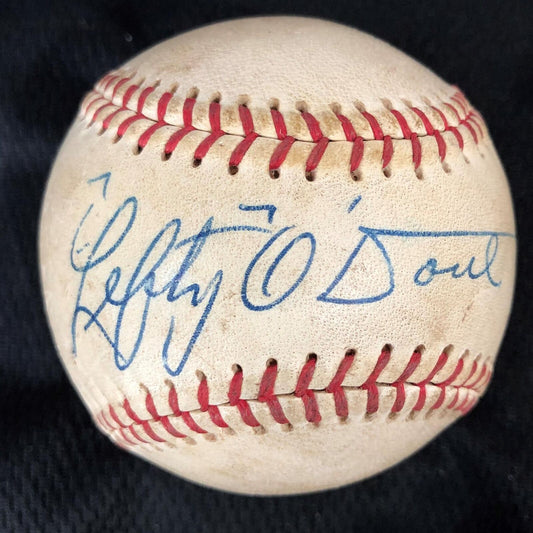 Lefty O'Doul signed baseball PSA/DNA autographed ball Francis Frank