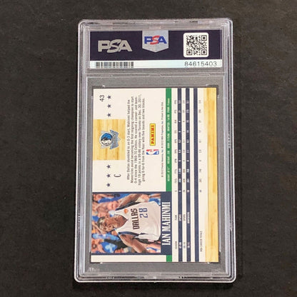 2011-12 NBA Hoops #43 Ian Mahinmi Signed Card AUTO 10 PSA Slabbed Mavericks