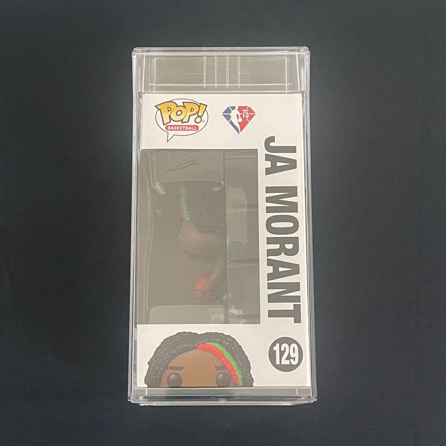 Ja Morant Funko Pop #129 PSA NM-MT 8.5 FASC Grizzlies