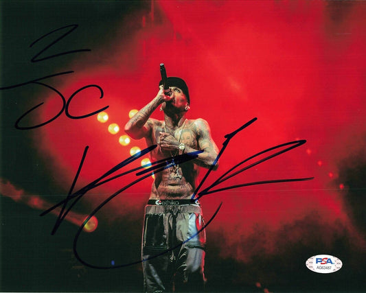 Kid Ink signed 8x10 photo PSA/DNA Autographed