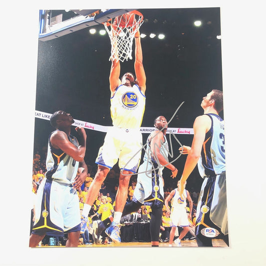 James Michael McAdoo Signed 11x14 photo PSA/DNA Golden State Warriors Autographe