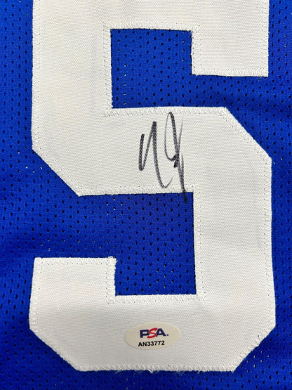 Tyus Jones signed jersey PSA/DNA Duke Blue Devils Autographed Wizards