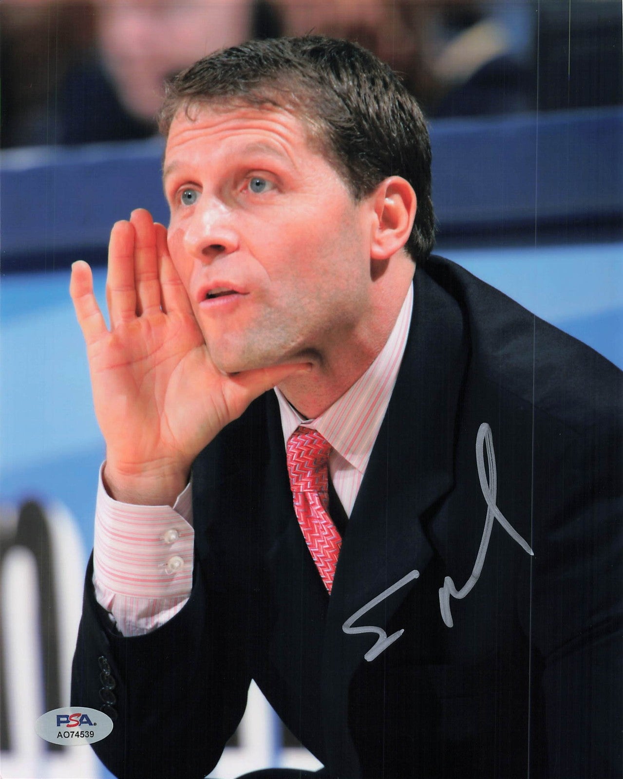 Eric Musselman Signed 8x10 Photo PSA USC Trojans