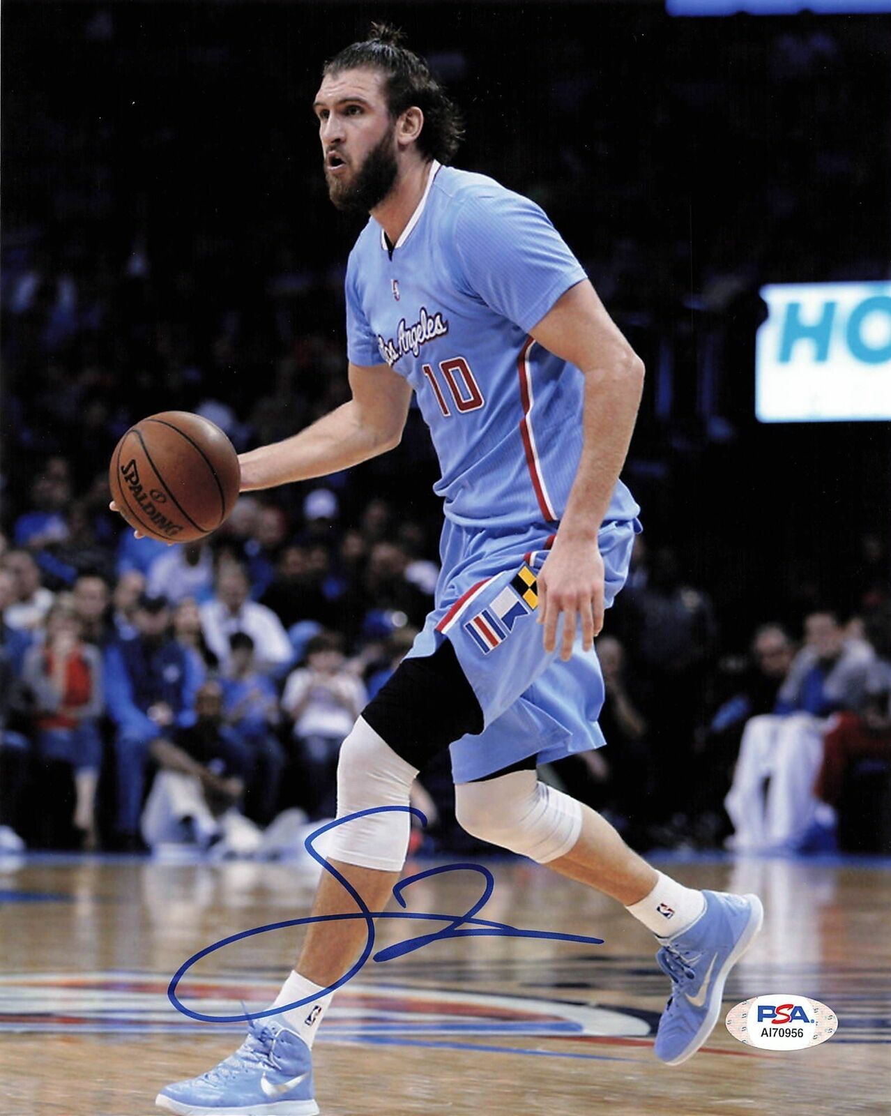 Spencer Hawes signed 8x10 photo PSA/DNA Los Angeles Clippers Autographed