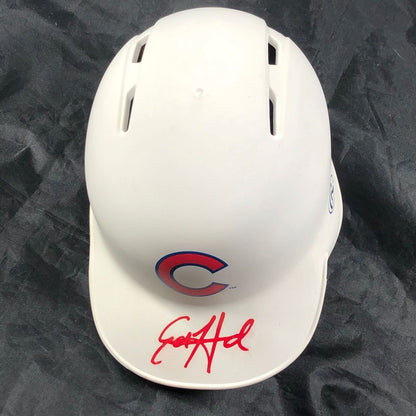 Ed Howard signed mini helmet PSA/DNA Chicago Cubs Autographed