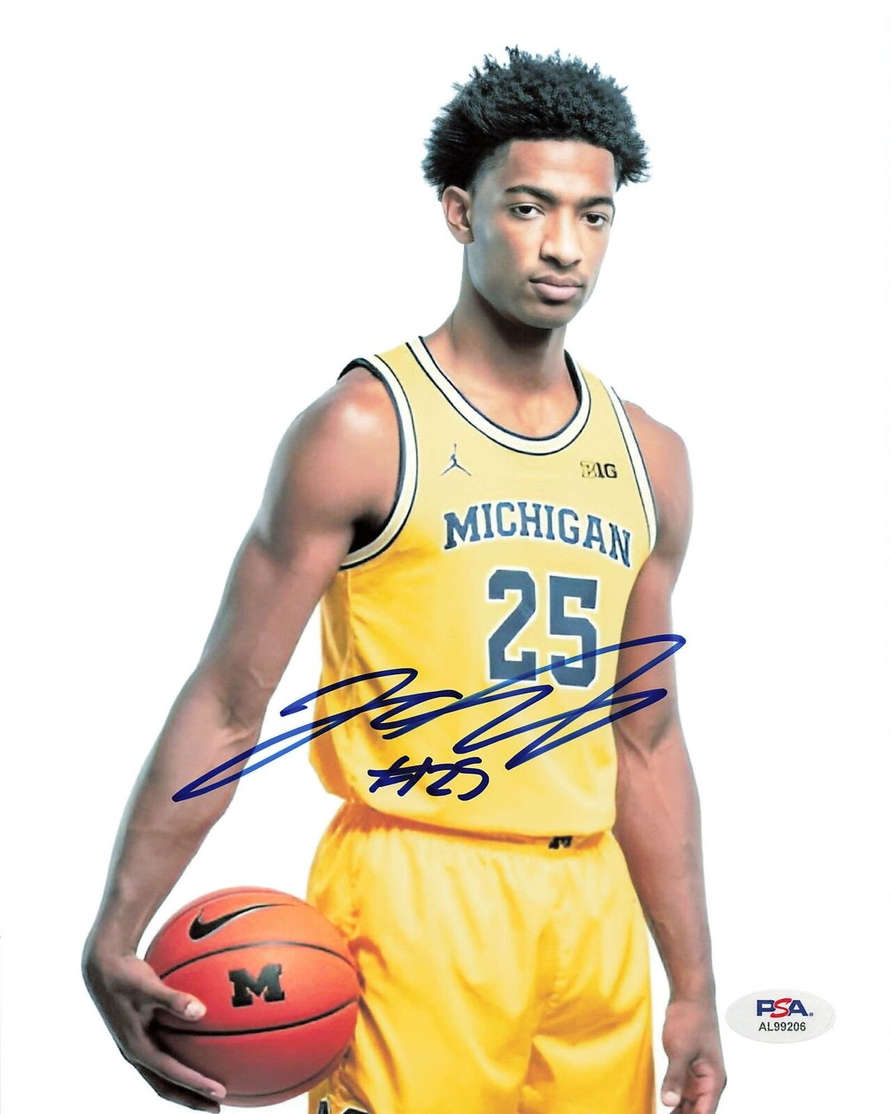 JACE HOWARD signed 8x10 photo PSA/DNA Michigan Autographed