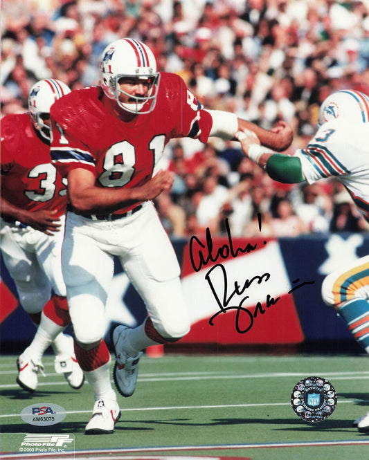 Russ Francis signed 8x10 photo PSA/DNA San Francisco 49ers Autographed