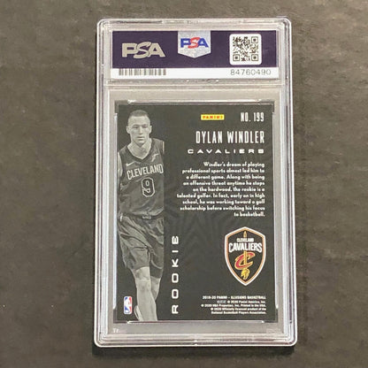 2019-20 Panini Illusions #199 Dylan Windler Signed Card AUTO 10 PSA Slabbed RC C