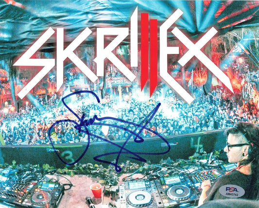 Skrillex Sonny Moore signed 8x10 photo PSA/DNA Autographed