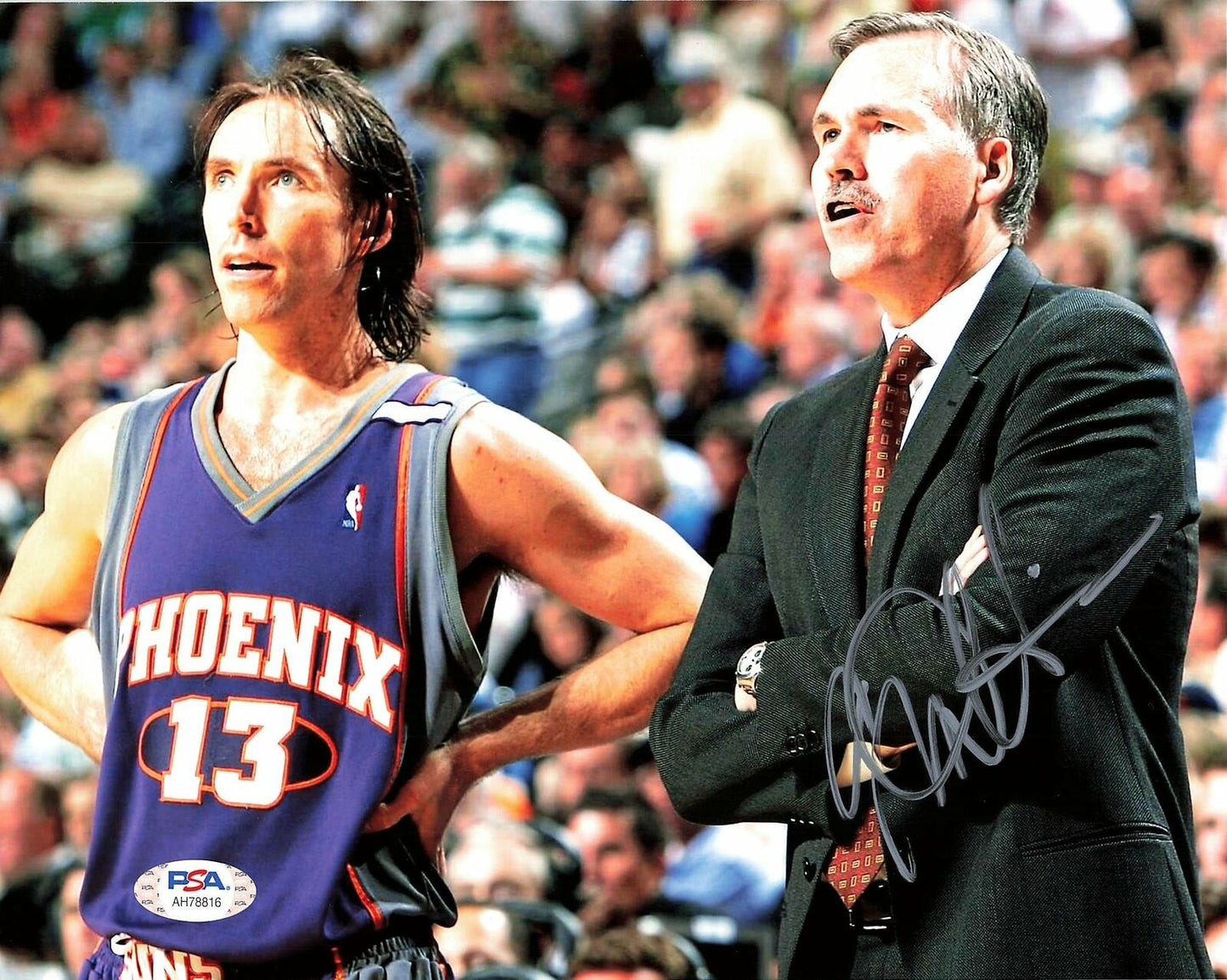 Mike D'Antoni signed 8x10 Photo PSA/DNA Houston Rockets autographed