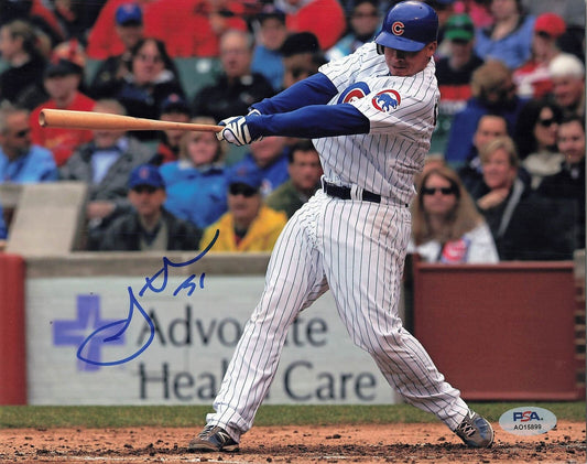 Steve Clevenger signed 8x10 photo PSA/DNA Chicago Cubs Autographed