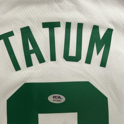 Jayson Tatum Signed Jersey PSA Boston Celtics Autographed
