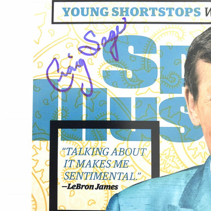 Craig Sager signed 8x10 photo PSA/DNA NBA TNT Autographed Sports Illustrated