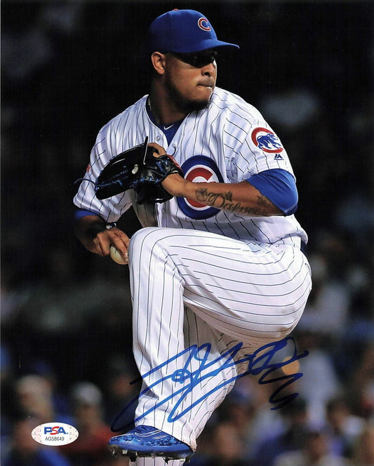 Hector Rondon signed 8x10 photo PSA/DNA Chicago Cubs Autographed