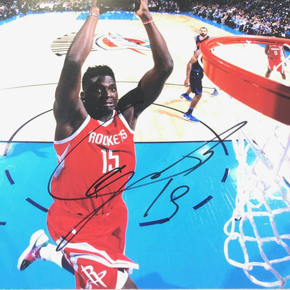 Clint Capela signed 11x14 photo PSA/DNA Houston Rockets Autographed