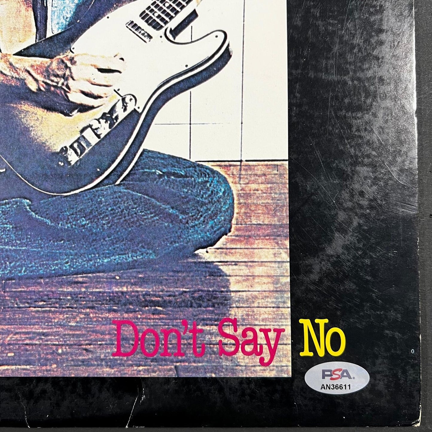 Billy Squier Signed Don't Say No Album PSA/DNA Autographed