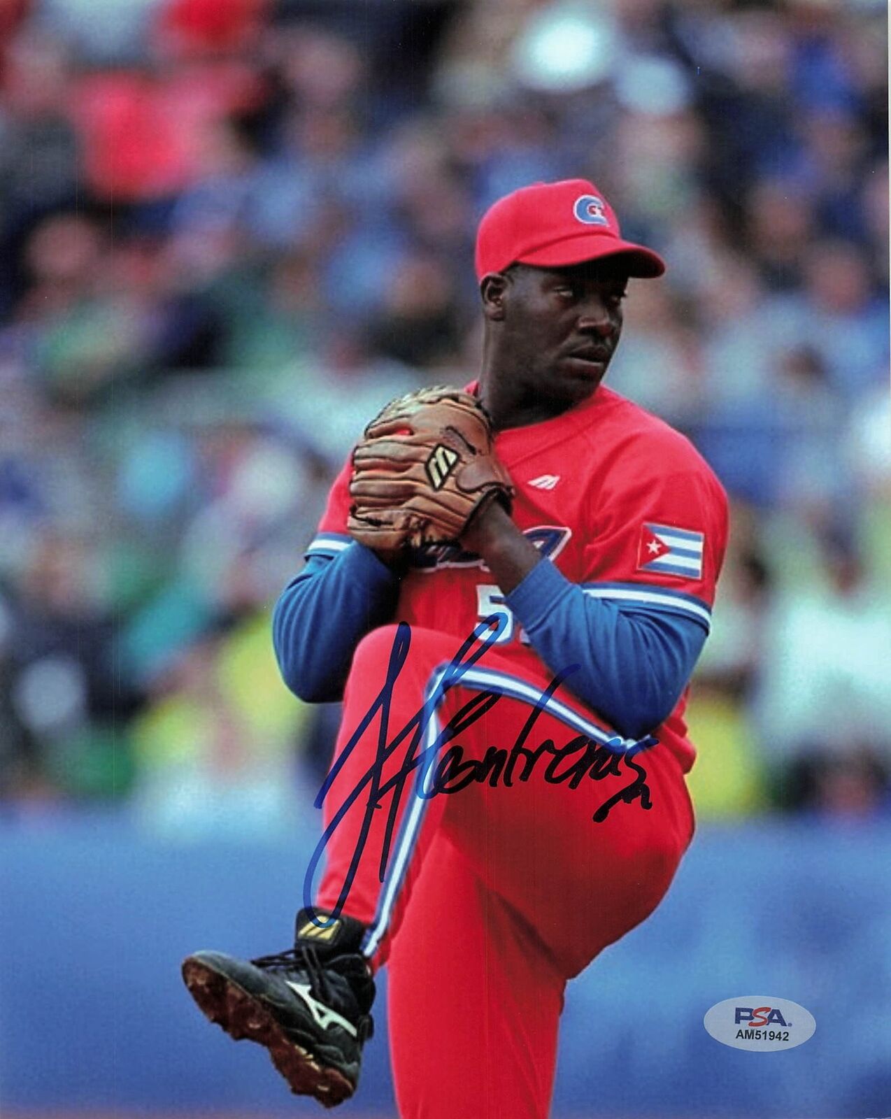 Jose Contreras signed 8x10 photo Chicago White Sox PSA/DNA Autographed