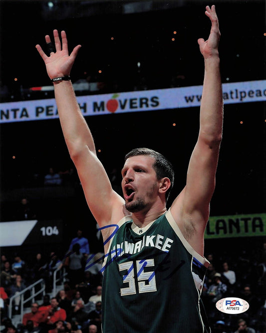 MIRZA TELETOVIC signed 8x10 Photo PSA/DNA Bucks Autographed