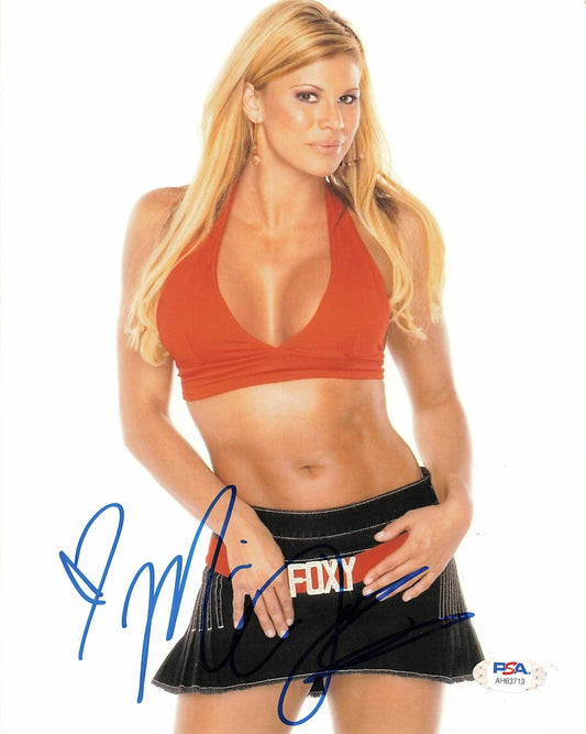 Miss Jackie Gayda signed 8x10 photo PSA/DNA COA WWE Autographed Sexy