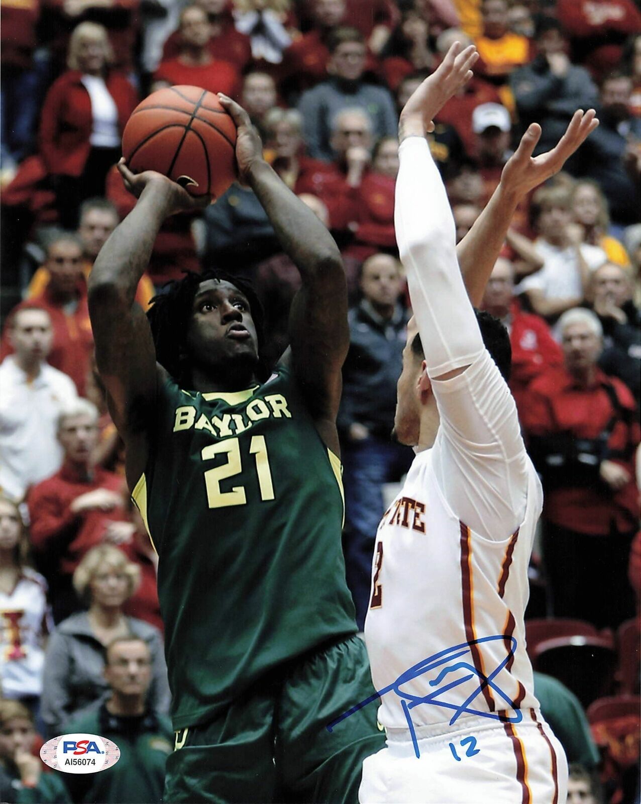 Taurean Prince signed 8x10 photo PSA/DNA Baylor Autographed