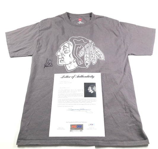 DOMINIK KUBALIK signed Shirt PSA/DNA Chicago Blackhawks Autographed