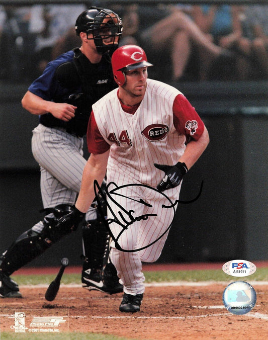 ADAM DUNN signed 8x10 photo PSA/DNA Cincinnati Reds Autographed