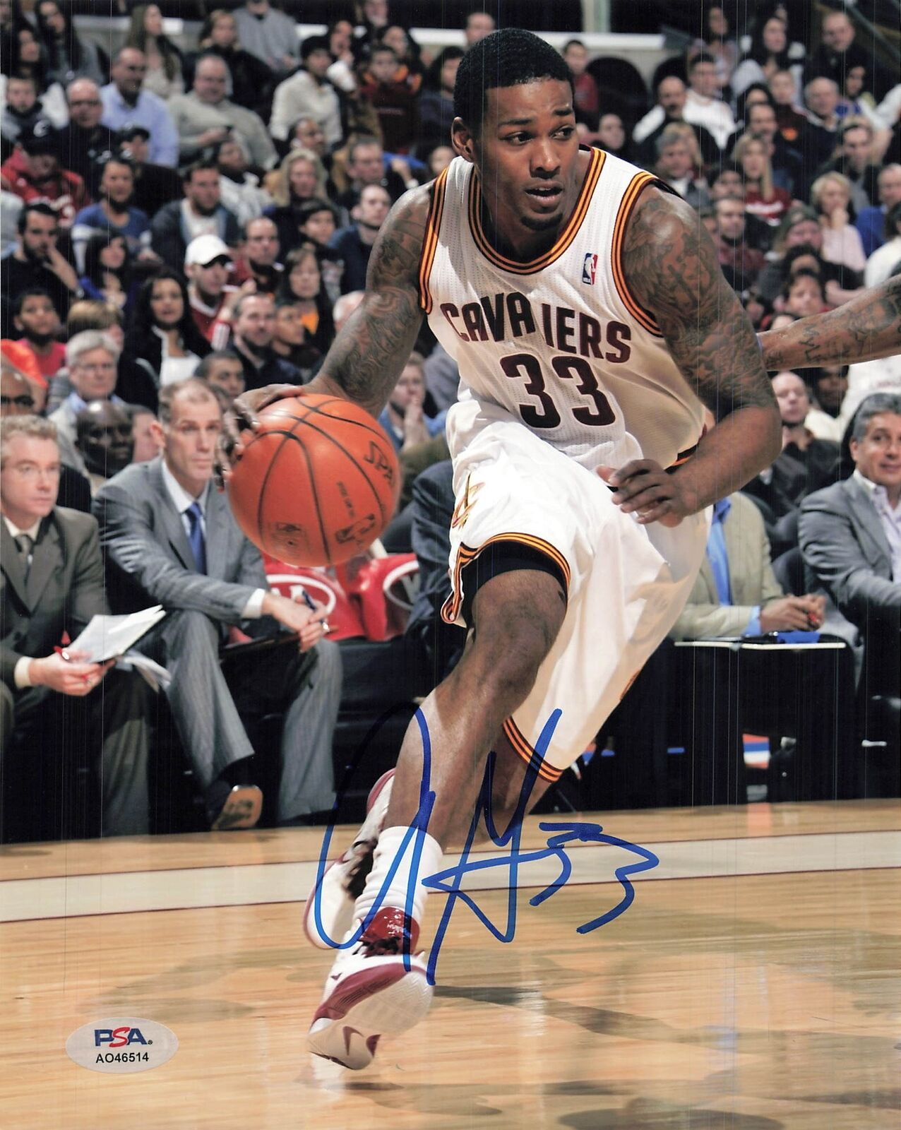 Alonzo Gee signed 8x10 photo PSA/DNA Cleveland Cavaliers Autographed