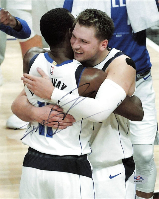 TIM HARDAWAY JR. signed 8x10 photo PSA/DNA Dallas Mavericks Autographed