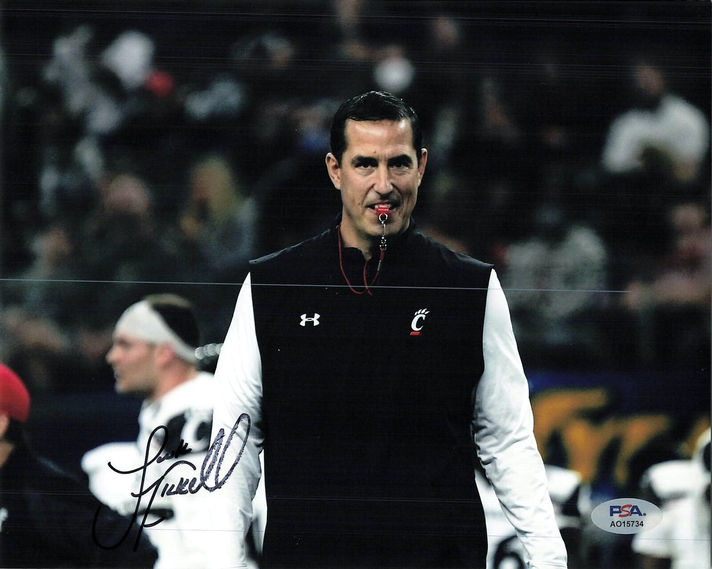 Luke Fickell signed 8x10 photo PSA/DNA Autographed Football Coach