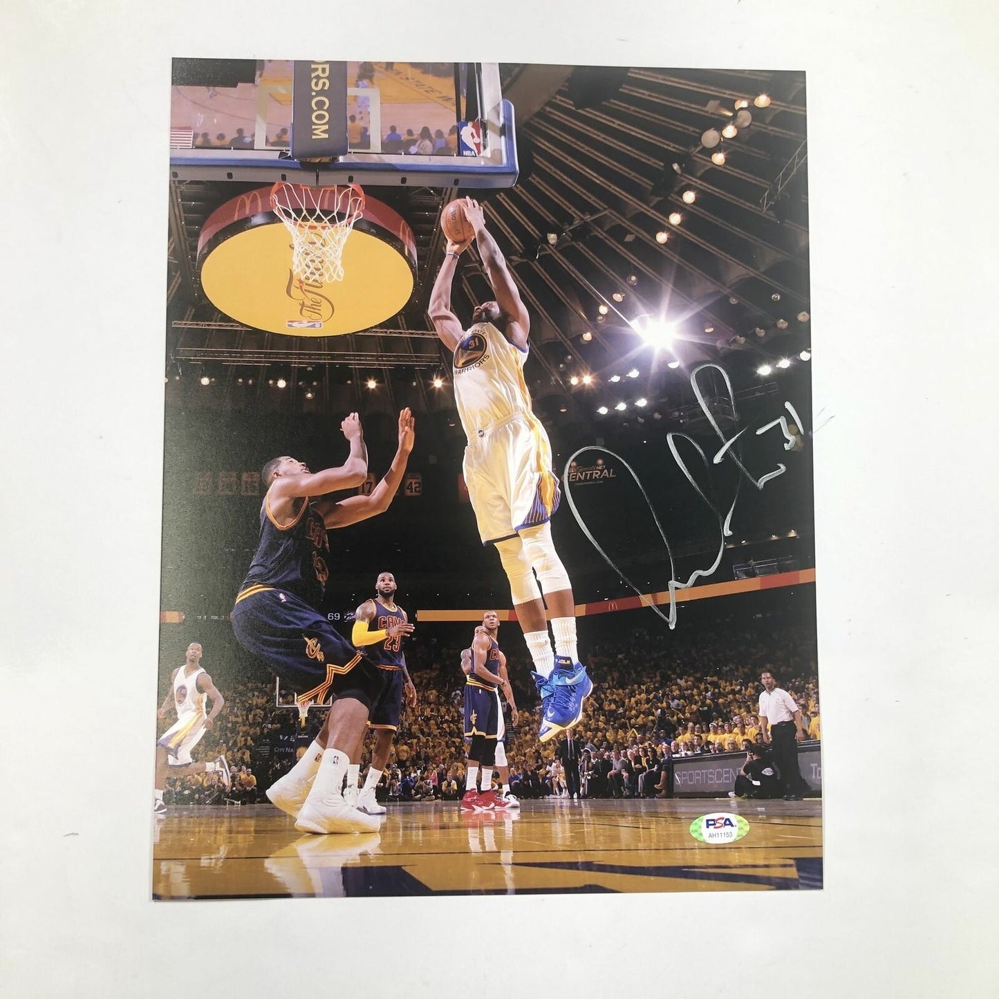 Festus Ezeli signed 11x14 photo PSA/DNA Vanderbilt Autographed GSW