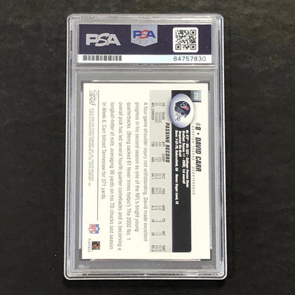 2004 Topps #215 David Carr Signed Card PSA Slabbed AUTO Texans