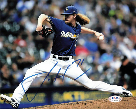 Josh Hader signed 8x10 photo PSA/DNA Milwaukee Brewers Autographed